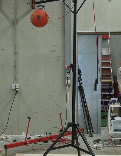 Prüfung der Ballreflexion